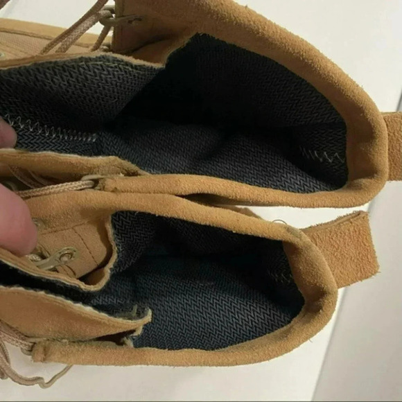 Wellco Vibram Work Boots 11W mens Tan suede military‎ Minimalist Workwear - Picture 10 of 10